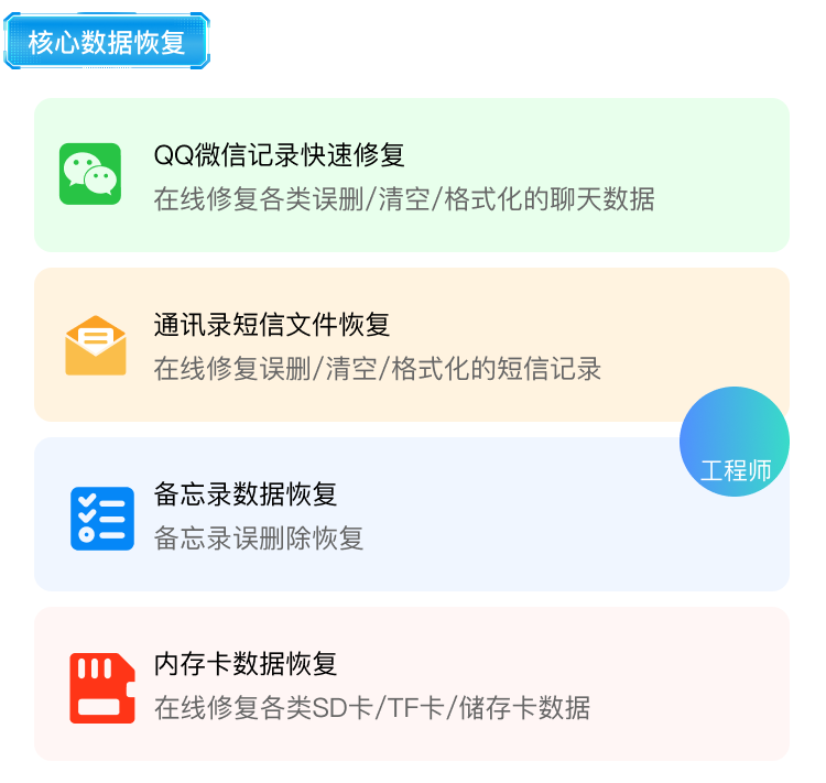 数据恢复服务展示